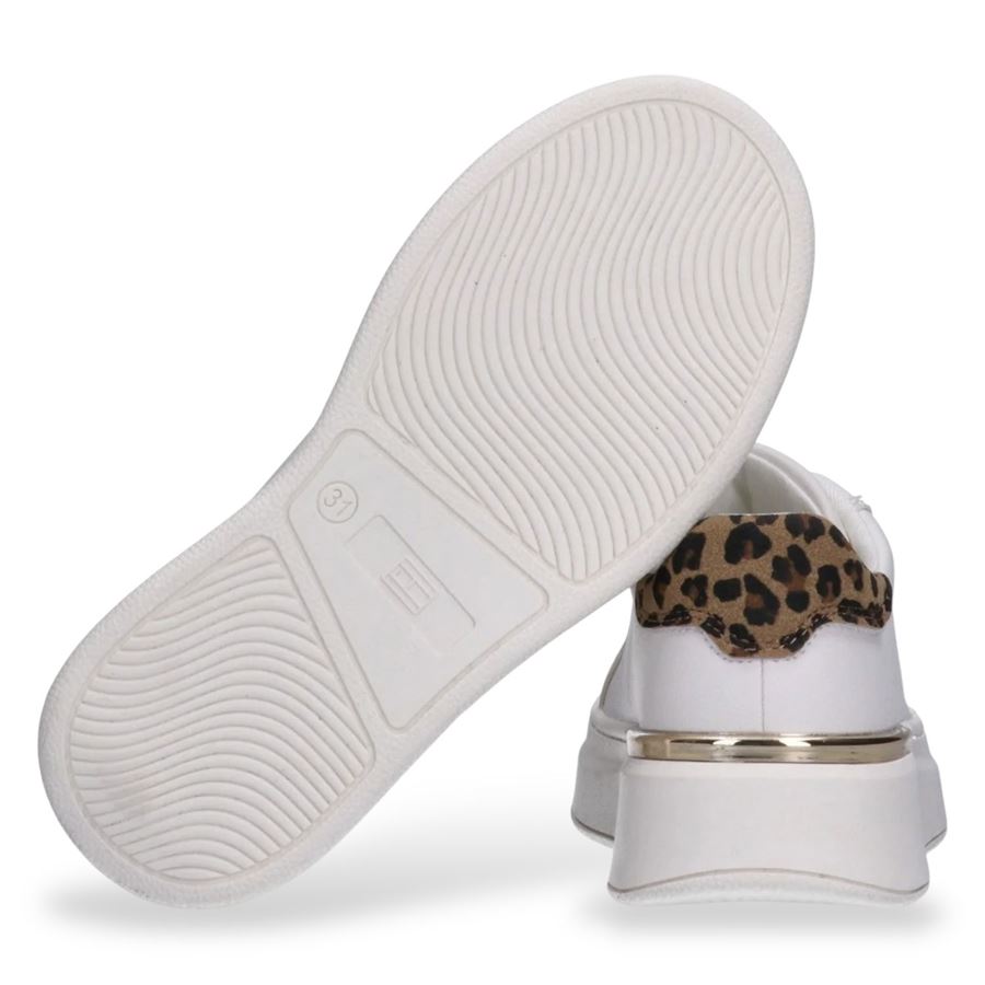 Sneakers da ragazza dettagli animalier e fondo platform Tommy Hilfiger | T3A9339861842A472